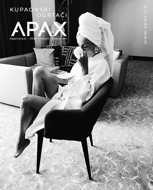 Kupaonski ogrtač APAX Pique